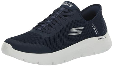 Skechers Women's GO Walk Flex Grand Entry, Navy Textile White Trim, 35 EU on sale